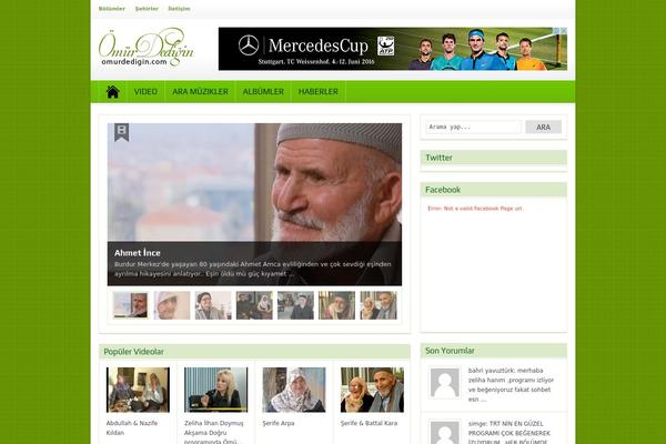 GoodNews theme site design template sample
