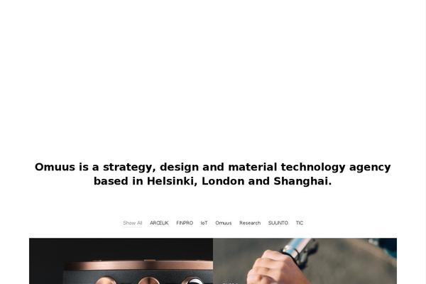 Dani theme site design template sample
