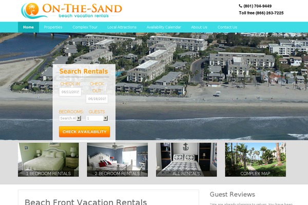 Site using Awesome Weather Widget plugin