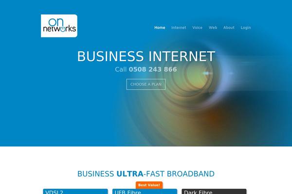Hayden theme site design template sample