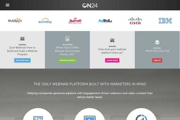 on24.com site used On24