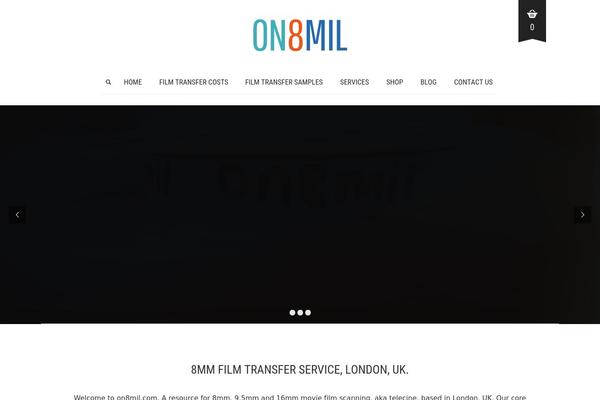 Thread theme site design template sample