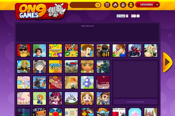 Tricera theme site design template sample