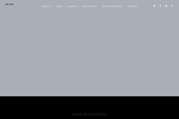Site using Car-wash-booking-system plugin