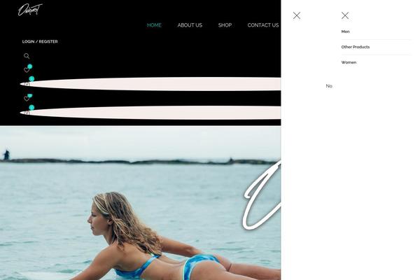 Site using Woocommerce-lookbook plugin