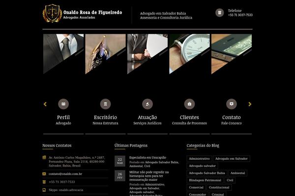 Themis theme site design template sample