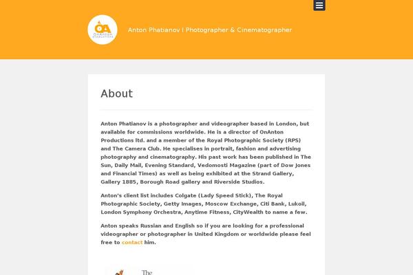 Lingonberry theme site design template sample