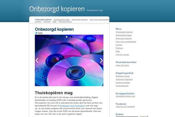 onbezorgdkopieren.nl site used Fazyvo
