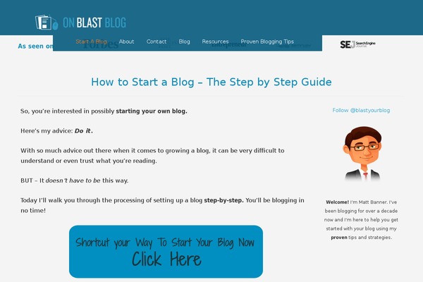 Site using Really Simple Popup plugin