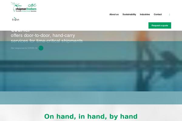 onboardcourier.com site used Bedrock-theme
