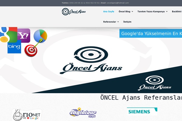 Quasar website example screenshot