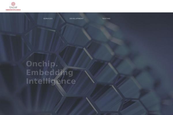 Stockholm Child theme site design template sample