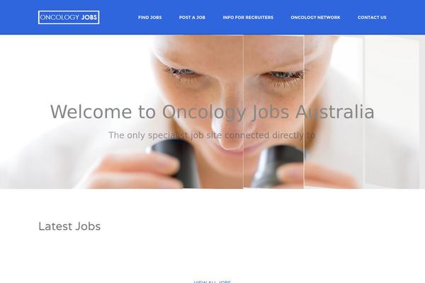 oncologyjobs.com.au site used Jobify
