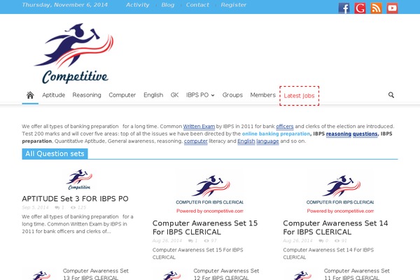 oncompetitive.com site used Onlinebankpreparation