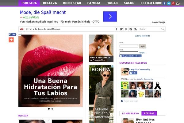 Max Mag theme site design template sample