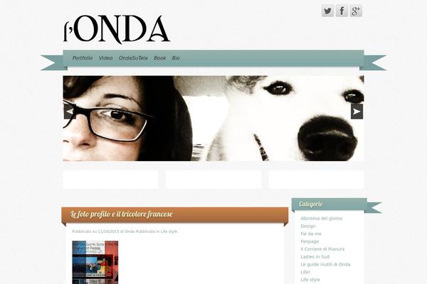 iRibbon theme site design template sample
