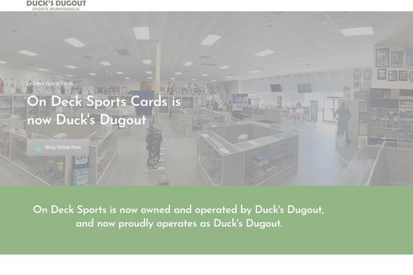 Ekko theme site design template sample