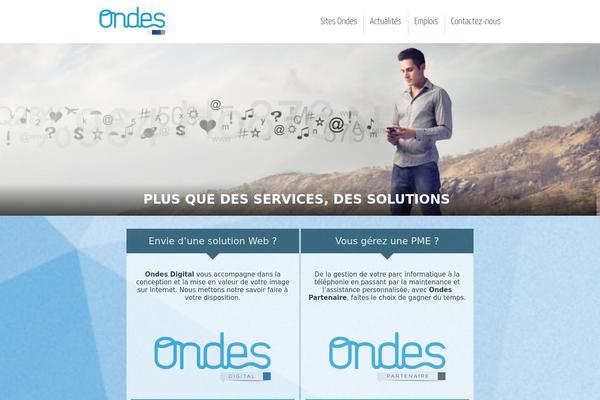 Site using EP Social Widget plugin