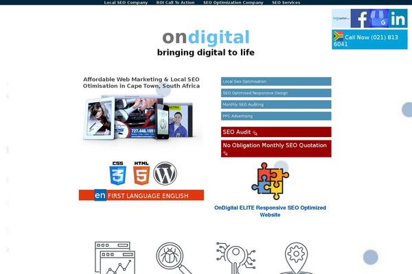 Site using Metro-share-widget plugin