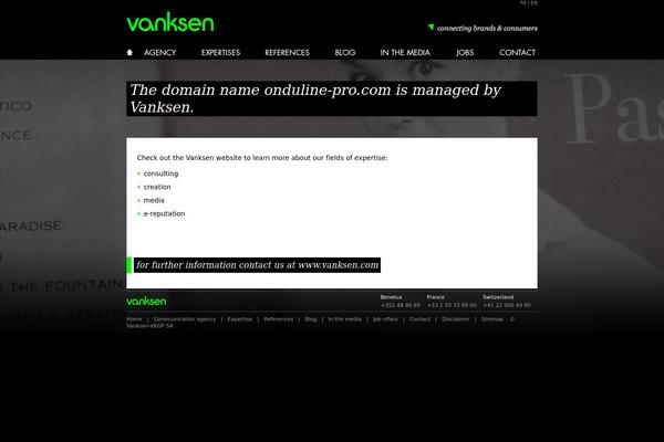 onduline-pro.com site used Vanksen_new