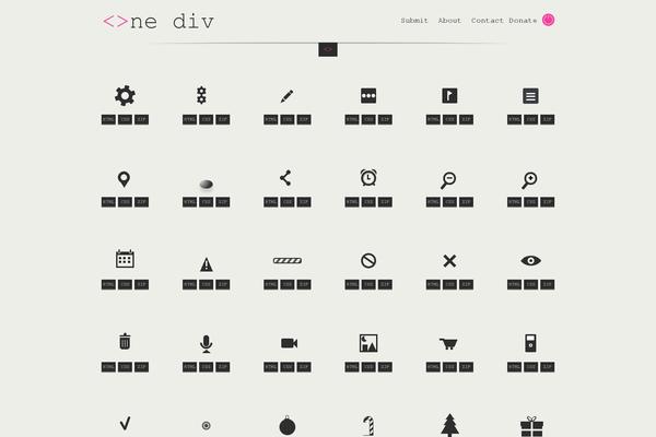 one-div.com site used Neutralworks