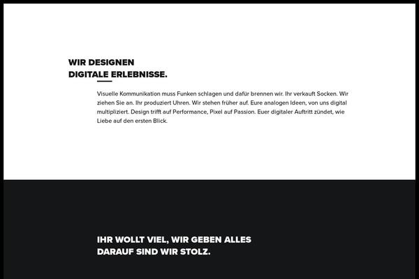 one-dot.de site used Wp-onedot