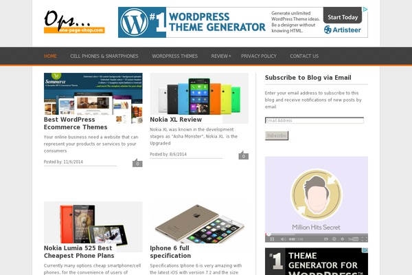 Playbook theme site design template sample
