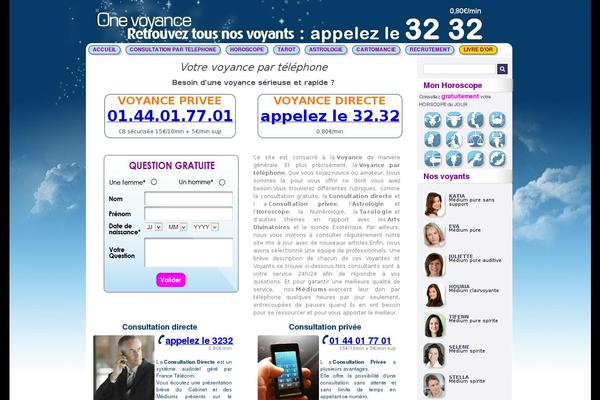voyance WordPress theme, websites list used voyance theme voyance theme websites examples