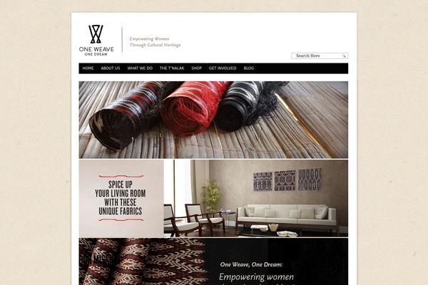one-weave.org site used Oneweave