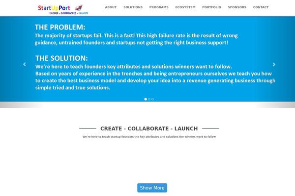 Weblizar theme site design template sample