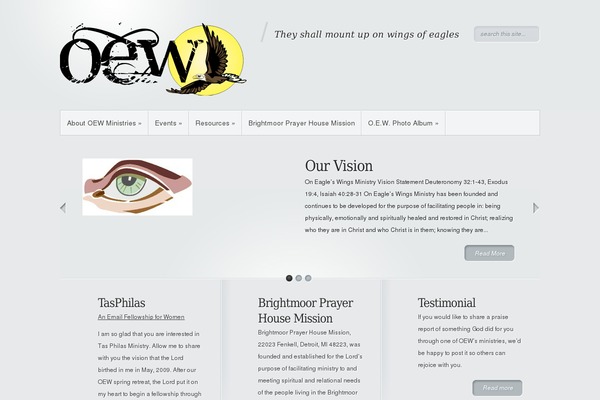 Minimal theme site design template sample