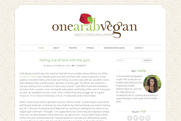Site using Visual Recipe Index plugin