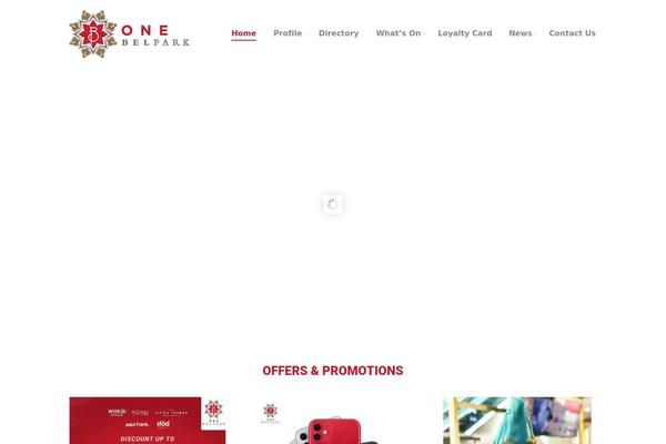 Armada theme site design template sample