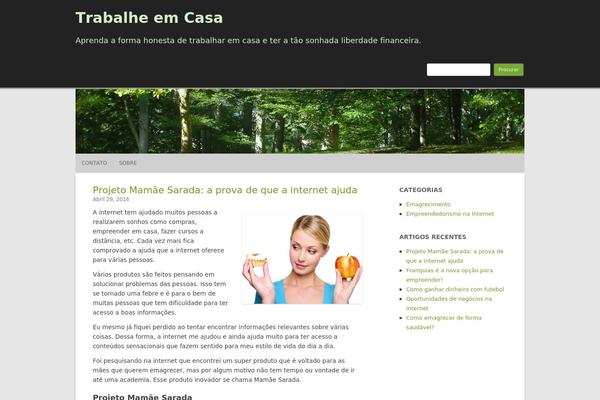 RCG Forest theme site design template sample