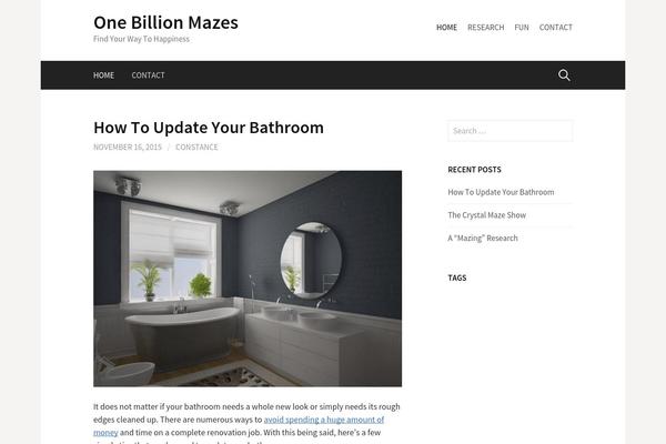 First theme site design template sample