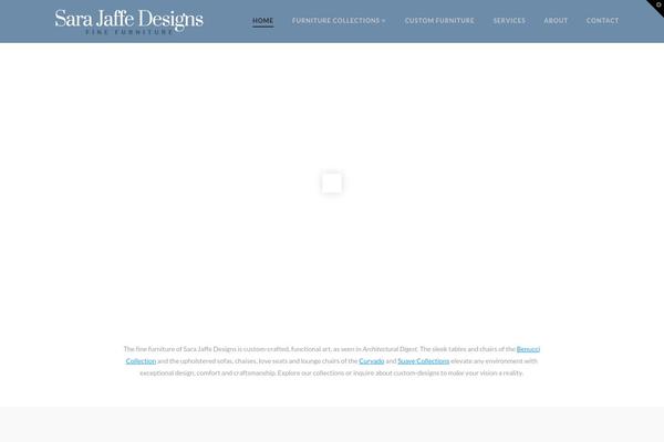 X Child theme site design template sample