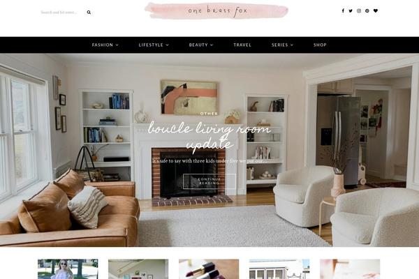 Oleander theme site design template sample