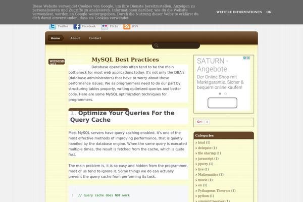 Notepad theme site design template sample