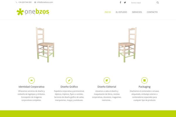Impreza theme site design template sample