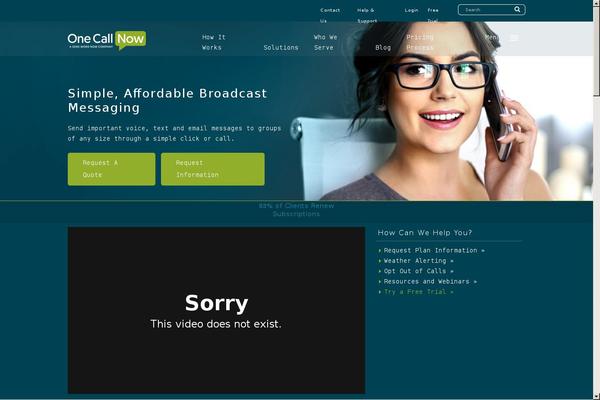 onecallnow.com site used Onsolve