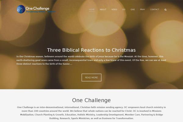 The-core-parent theme site design template sample