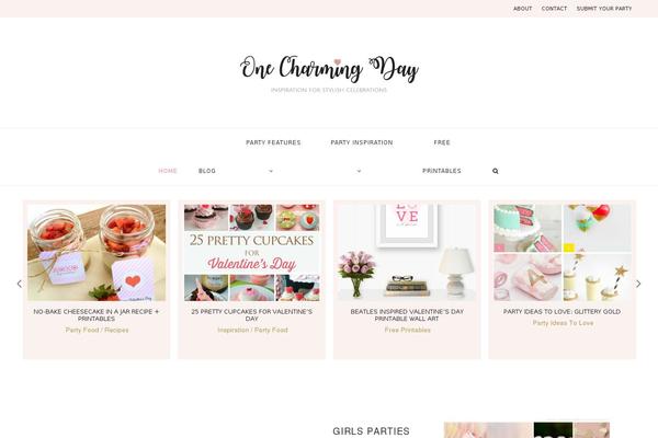 Charm theme websites examples