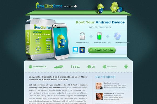 oneclickroot.net site used Oneclickroot