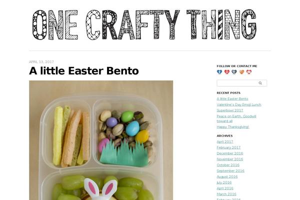 onecraftything.com site used Blaskan