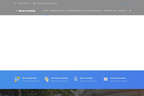 Site using Tourmaster plugin