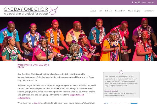 Divi Child theme site design template sample