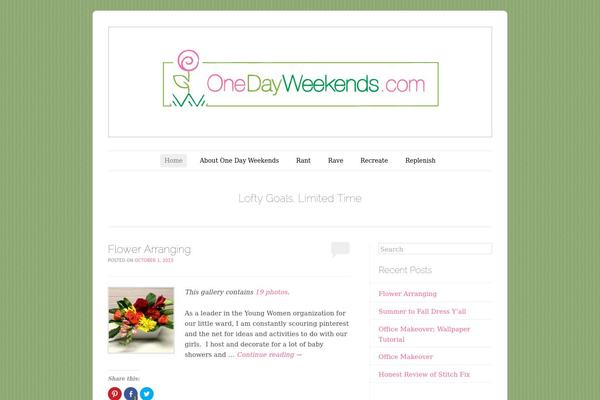 Forever theme site design template sample
