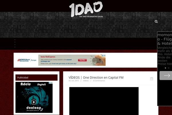 Bliss theme site design template sample