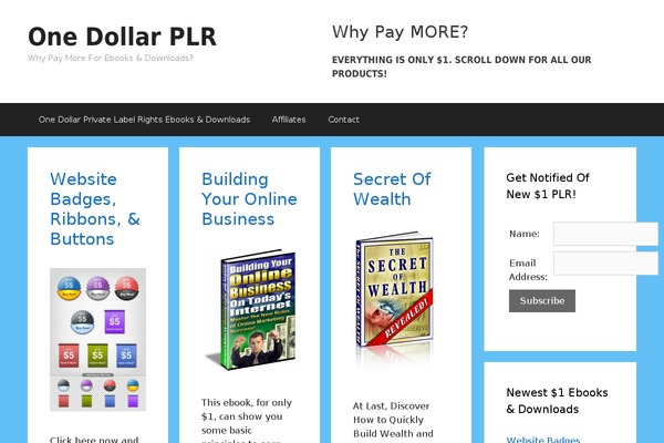 Site using Generate-blog plugin