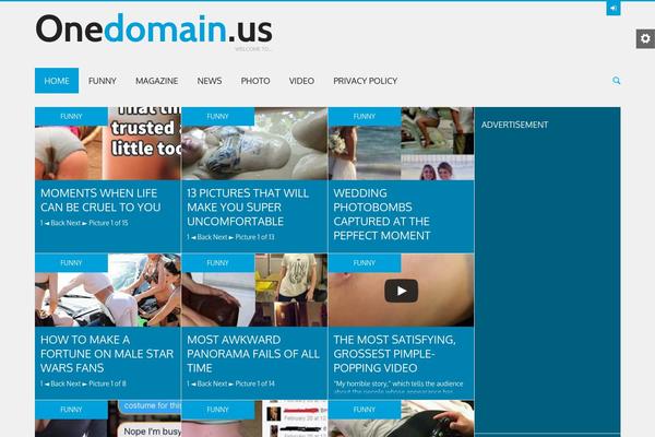 Puzzle theme site design template sample